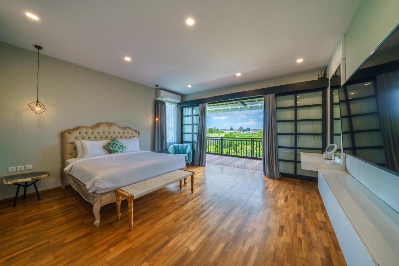 Villa Okenada - Modern 5-Bedroom Pool Villa In Berawa! 坎古 外观 照片